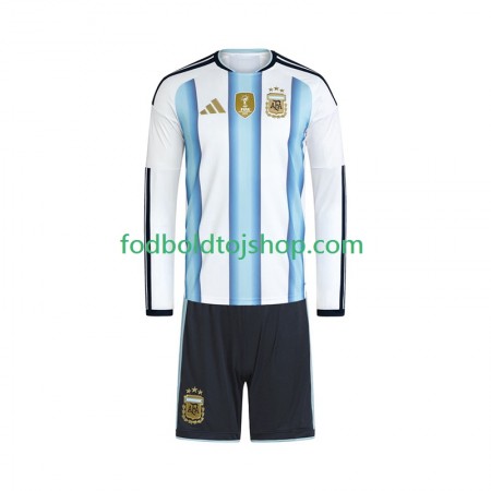 Argentina Børn Hjemme trøje World Cup 2026 L/S